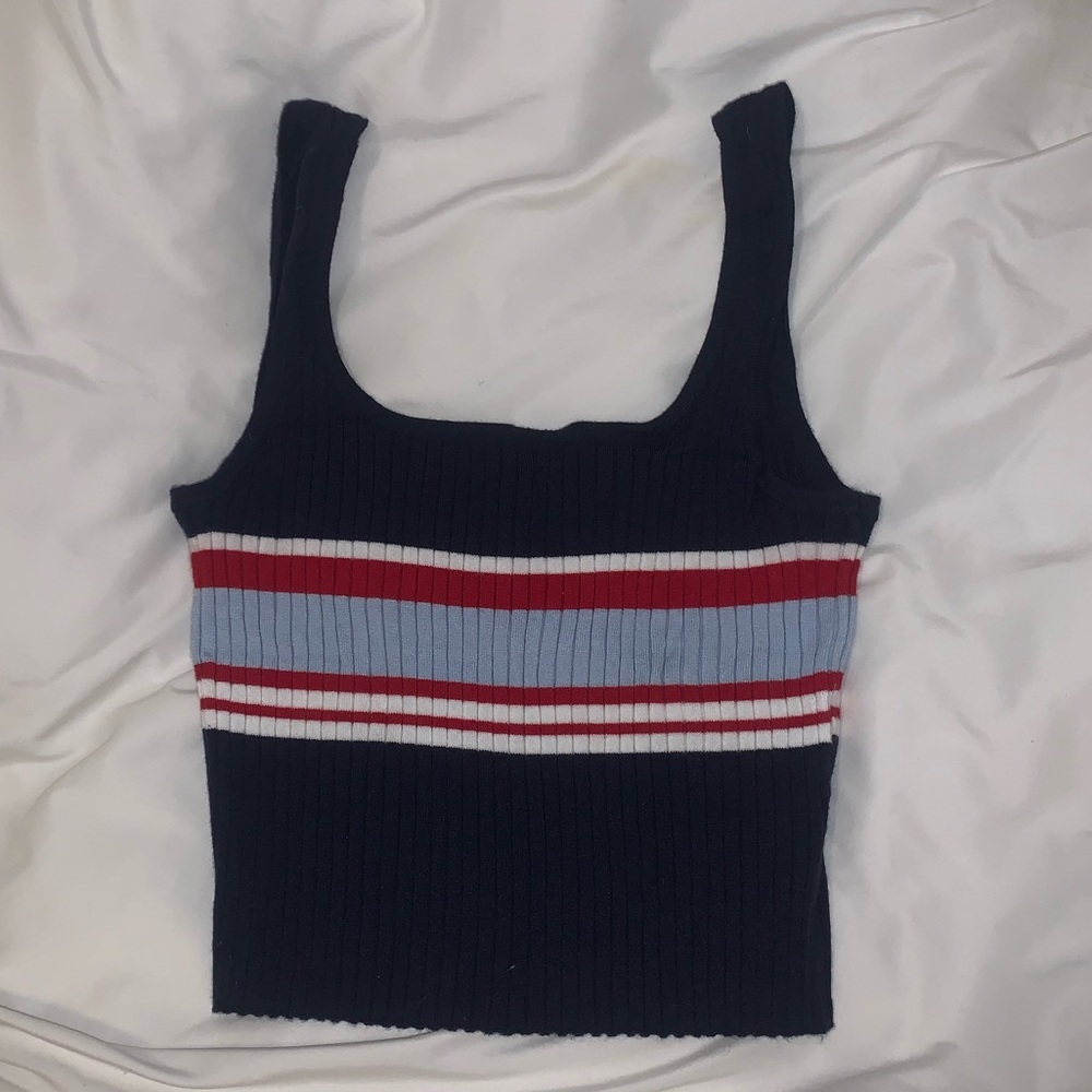 Knitted crop top